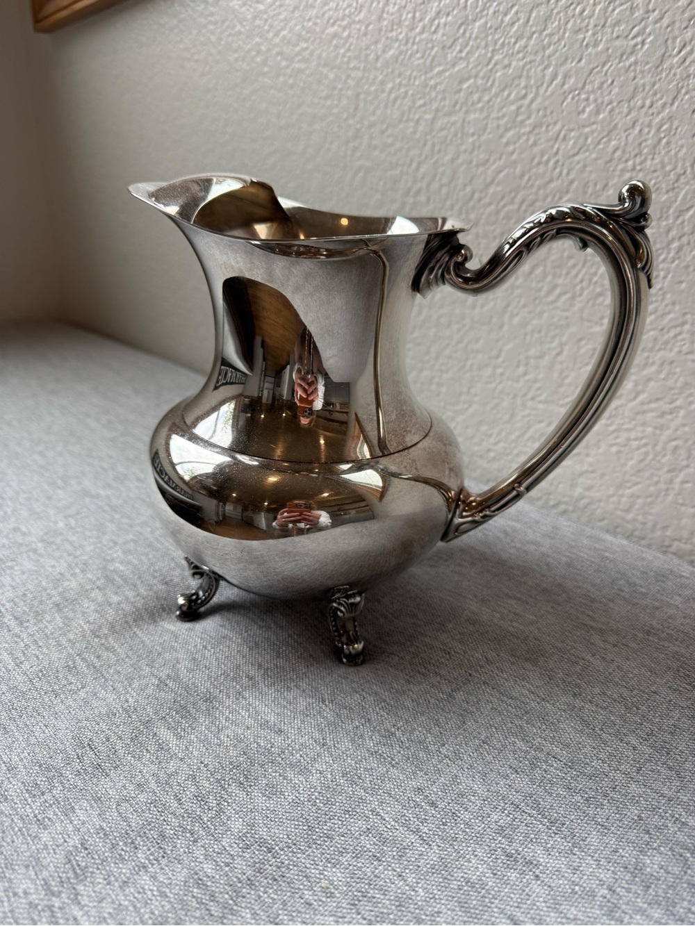 Oneida Silver Plated Decorative Pitcher